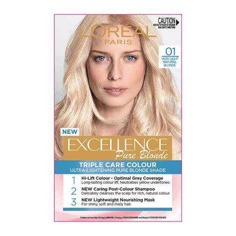 Buy Loreal Excellence Creme 01 Very Light Natural Blonde Hair Colour