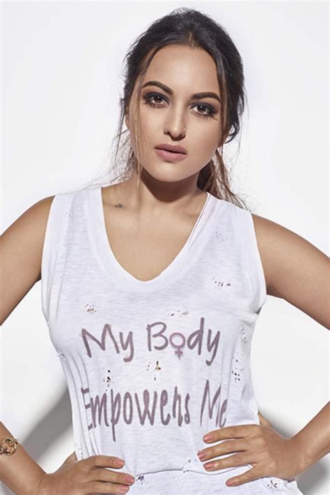 Sonakshi Sinha Bats For Women Empowerment In Style Check Out Pics