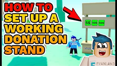 how to set up donation stand in pls donate roblox game upload shirts for free free robux