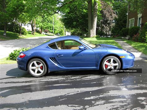 2008 Porsche Cayman S Extremely Cobalt Blue W Sport Chrono Package