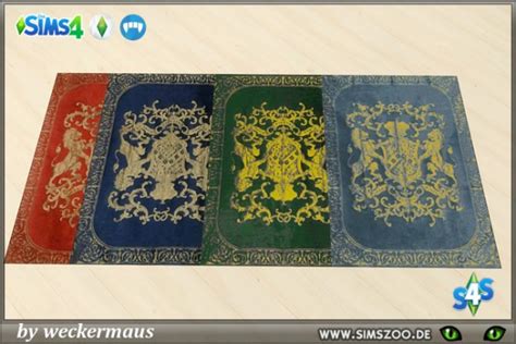 Blackys Sims 4 Zoo Royal Style Rugs By Weckermaus • Sims 4 Downloads