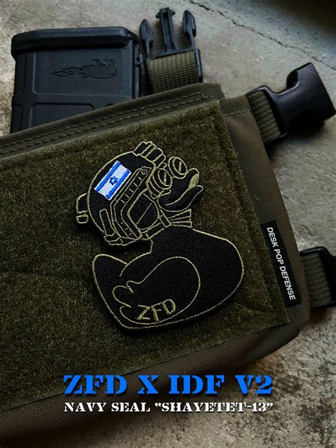Zfd X Idf V2 Navy Seal Shayetet 13 Duck Patch Dump Box
