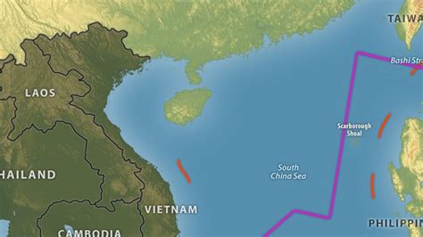 South China Sea China And Vietnam Face Off In Disputed Zone Gold