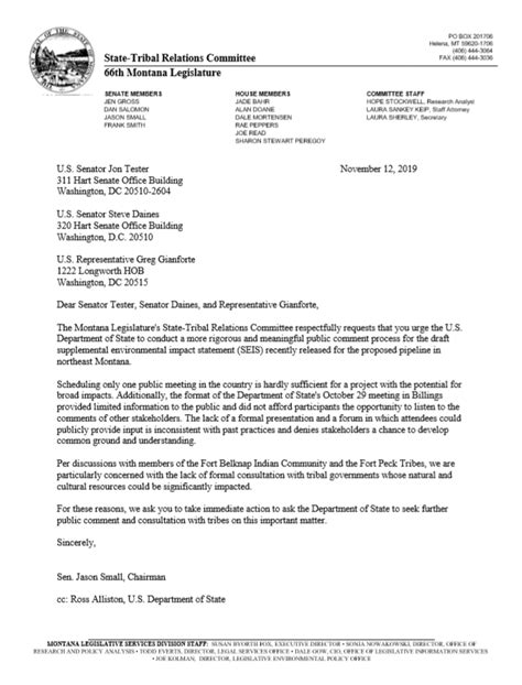 State Tribal Relations Letter Demands More Comment Time On Keystone Xl