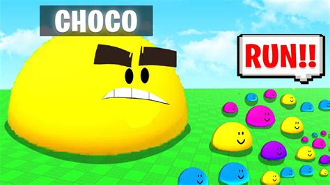 Becoming Max Size In Eat Blobs Simulator Roblox Youtube
