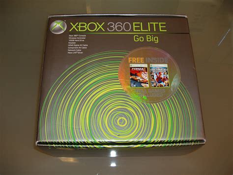 Xbox 360 Elite Box The Xbox 360 Elite Box Complete With T Flickr