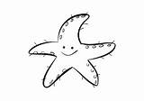 Starfish Drawing Template Paintingvalley sketch template