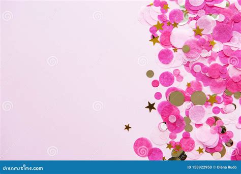 Pink Pastel Festive Background Stock Photo Image Of Carnival Design