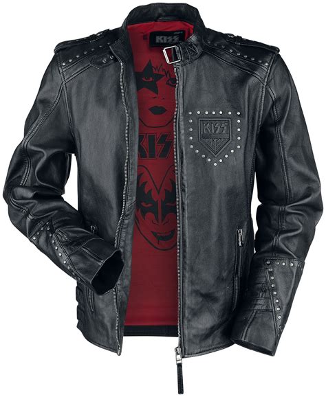 kiss leather jacket emp