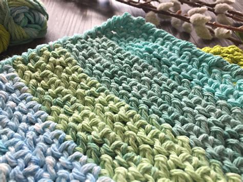 Ravelry Easy Herringbone Dishcloth Pattern By Rich Textures Crochet