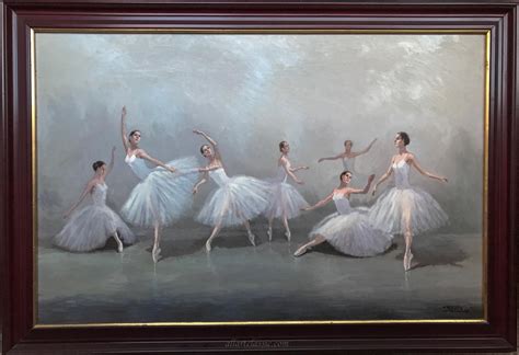 Ballet Oil Painting At Explore Collection Of