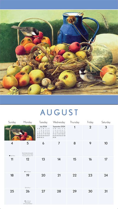 Marjolein Bastin Natures Inspiration 2024 Deluxe Wall Calendar With