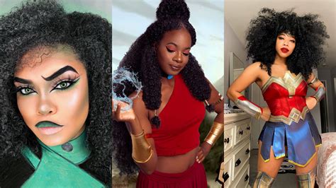 Top 20 Halloween Costumes For Black Girls With Natural Curly Hair Af