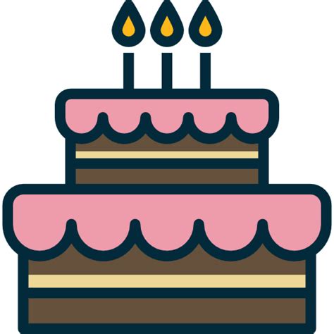 Birthday Cake Free Food Icons