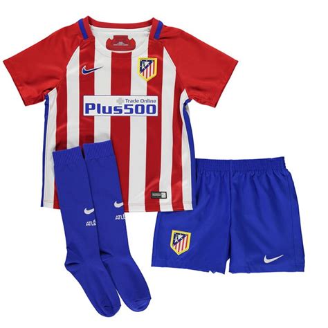 Football shirts, soccer jerseys and football kits. Atletico Madrid 2016-2017 Home Mini Kit 808272-649 - $64 ...