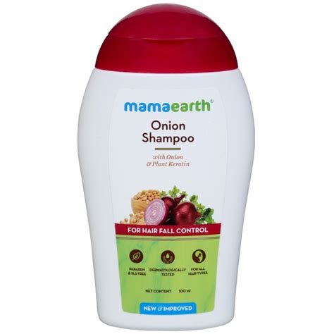 Buy Mamaearth Onion Shampoo With Onion And Plant Keratin For Hair Fall
