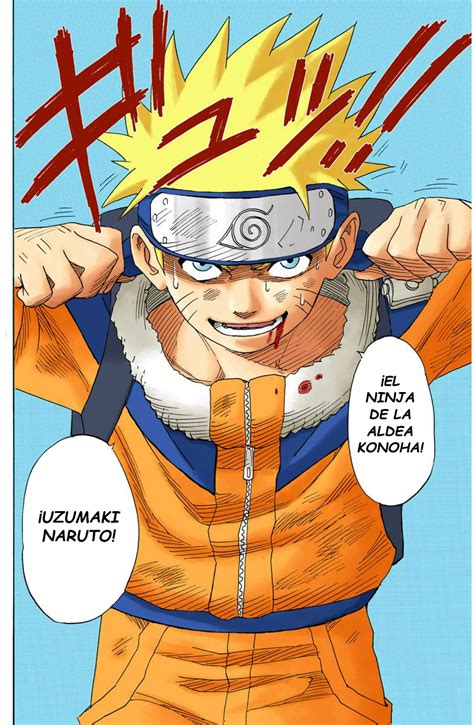 Naruto Manga Color En Español Naruto Manga Full Color Oficial Tomo 2