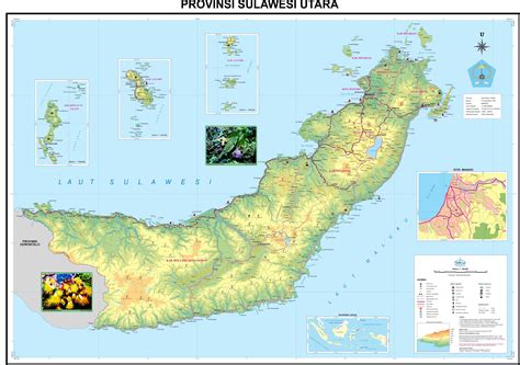 Peta Pulau Sulawesi Lengkap Dengan Keterangannya SkyCrepers