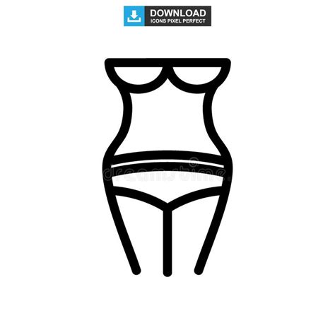 Body Slim Icon Or Logo Isolated Sign Symbol Vector Illustration Stock