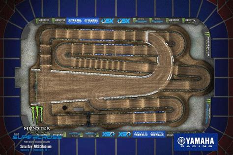 2021 Supercross Track Maps