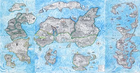 I Finalised My Homebrew Dandd Map Mapmaking