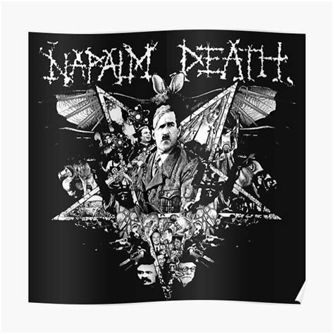 Napalm Death New Poster For Sale By Bbough8b Redbubble