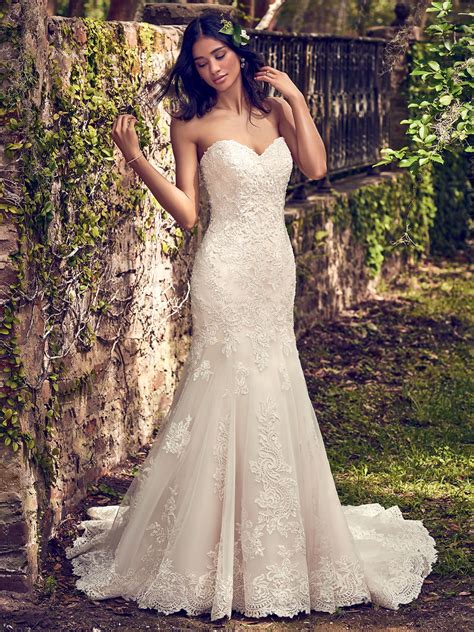 Maggie Sottero Saige Ivory Over Lgold 16 Bridals By Natalie