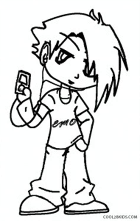 More sketches take a peek at some of the sketches created by our users, are you a sketchite? Printable Emo Coloring Pages For Kids