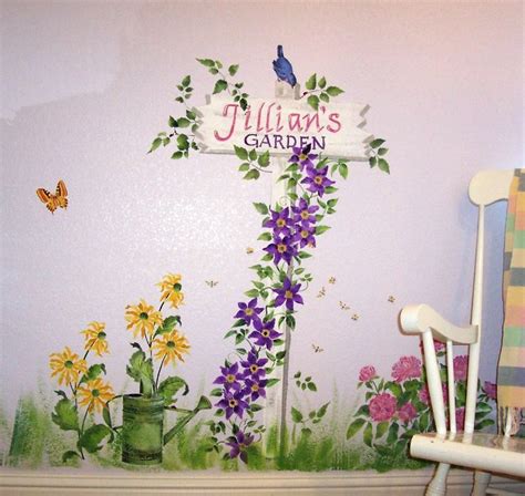 Related Image With Images Garden Mural Flower Mural Wall Murals