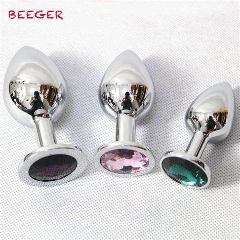 Beeger Attractive Butt Plug Jewelry High Quality Stainless Steel Mini