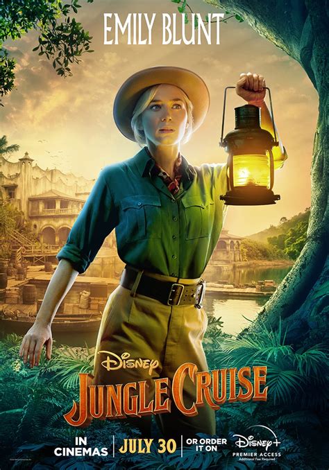 The Jungle Cruise Character Posters Have Arrived Future Of The Force