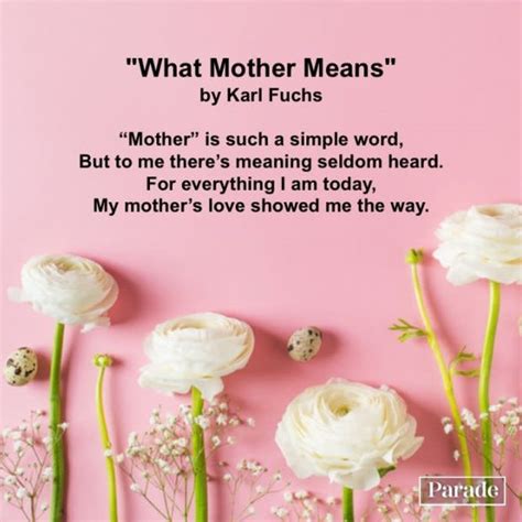 25 Heartfelt Mothers Day Poems To Honor The Worlds Best Mom—yours