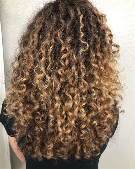 Pin By Melannie Vasquez On Hair Highlights Curly Hair Blonde Highlights Curly Hair Long Hair