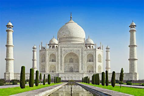 Taj Mahal In Agra Indien Franks Travelbox