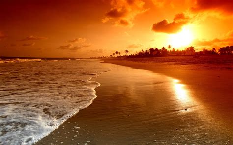 10 Top Sunset On Beach Wallpaper Full Hd 1920×1080 For Pc Background
