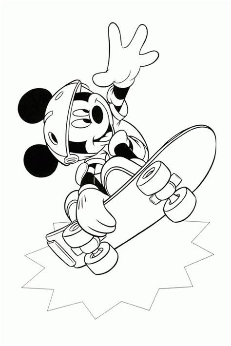 More free printable disney coloring pages and sheets can be found in the disney color page gallery. Mickey Mouse Ball Coloring Pages - Coloring Home