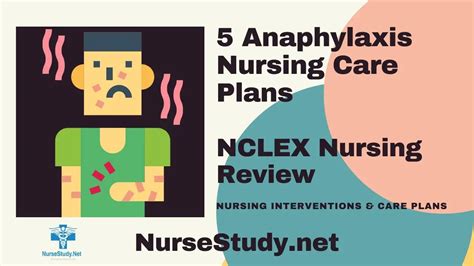 Anaphylaxis Nursing Diagnosis And Nursing Care Plan Nursestudynet