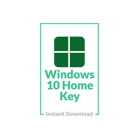 Microsoft Windows 10 Home Key Immediate Delivery Etsy