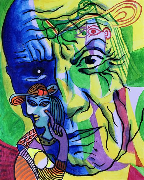 Canvas Art Contemporary Decorative Portrait Of Pablo Picasso Modern