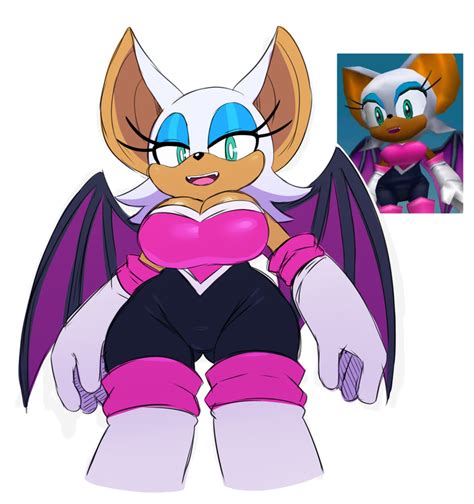 Sa2 Rouge Is Best Rouge Sonic The Hedgehog Sonic Furry Art Rouge