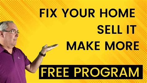 Fix Your Home Up To Sell In Sacramento Ca Free Seller Program To Help