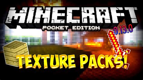 Mcpe Texture Packs In 0130 Minecraft Pocket Edition Update News