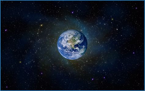 Cool Earth 3d Screensaver And Wallpaper Earth Earth From Space