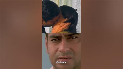 Kajaol Kissing Scene Ajay Devgan Reaction Meme 😂 Reelzapur