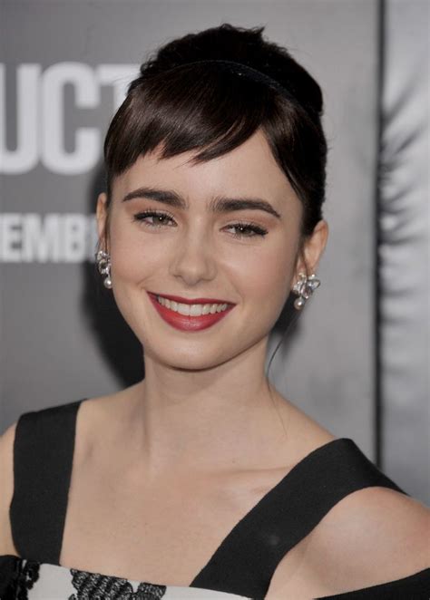 Lily Collins Is The Ultimate Hair Chameleon From Aubrey