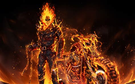 1280x800 Resolution Coolest Ghost Rider 2020 Art 1280x800 Resolution