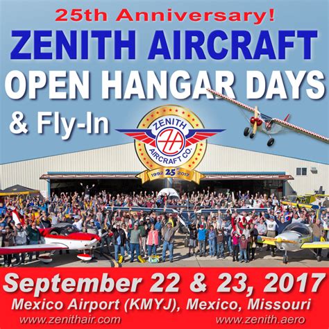 Zenith Open Hangar Days Scott Sky Smith Insurance