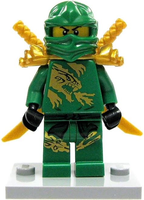 Lego Ninjago Lloyd Minifigure Green And Gold Ninja Loose