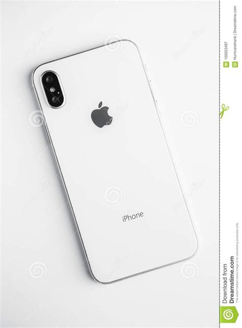 New White Iphone Xlatest Model Of Apple Iphone 10