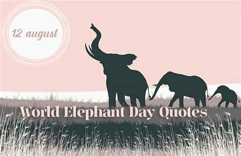 World Elephant Day 2023 Wishes Quotes Images Messages Sms